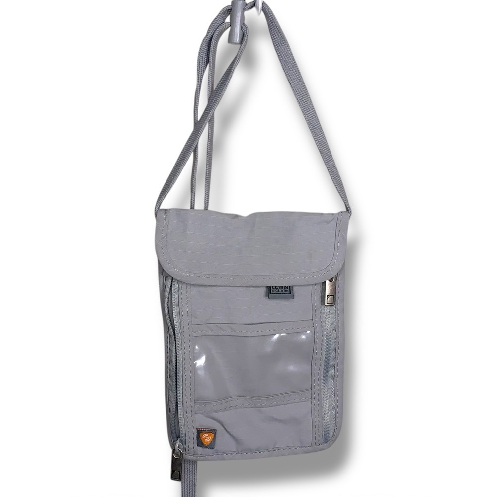 Lewis N Clark Grey Travel Bag Unisex Lightweight Hiking Crossbody